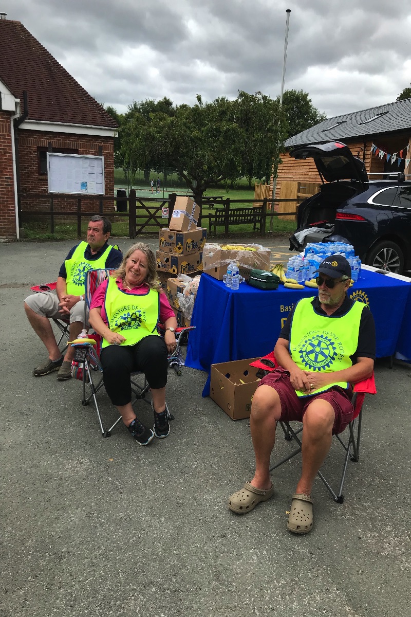 St Michael's Hospice Big Wheel Rotary Club of Basingstoke Deane